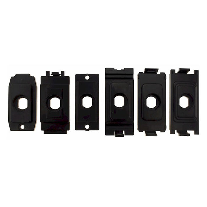 Hamilton GRIDKITBL Dimmer Pack Grid Fix Kit Black - 5 Pack