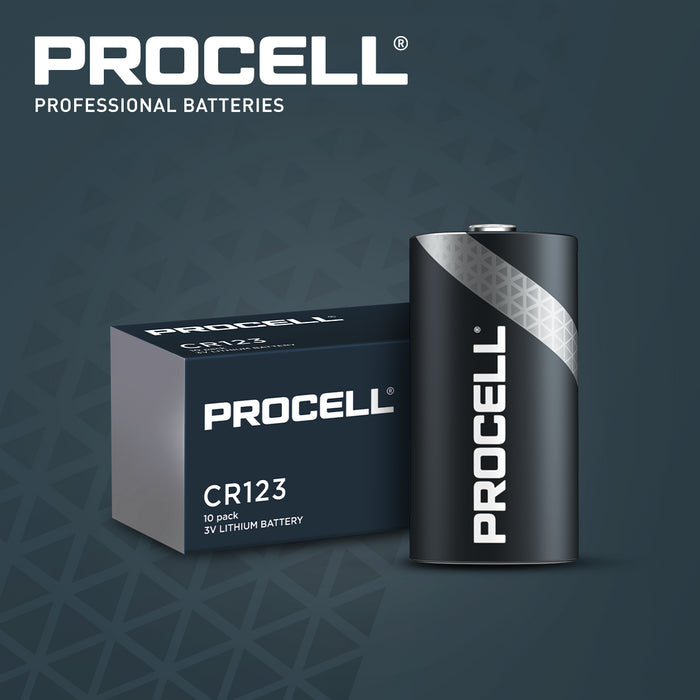 Procell 5009142 Battery High Power Lithium 123 Us 10Tck We