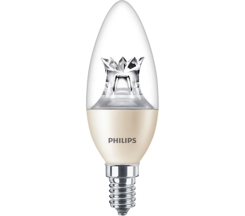 Philips 929001142502 Corepro LED Clear Candle 5.5W 40W E14 SES 827 Non-Dimmable