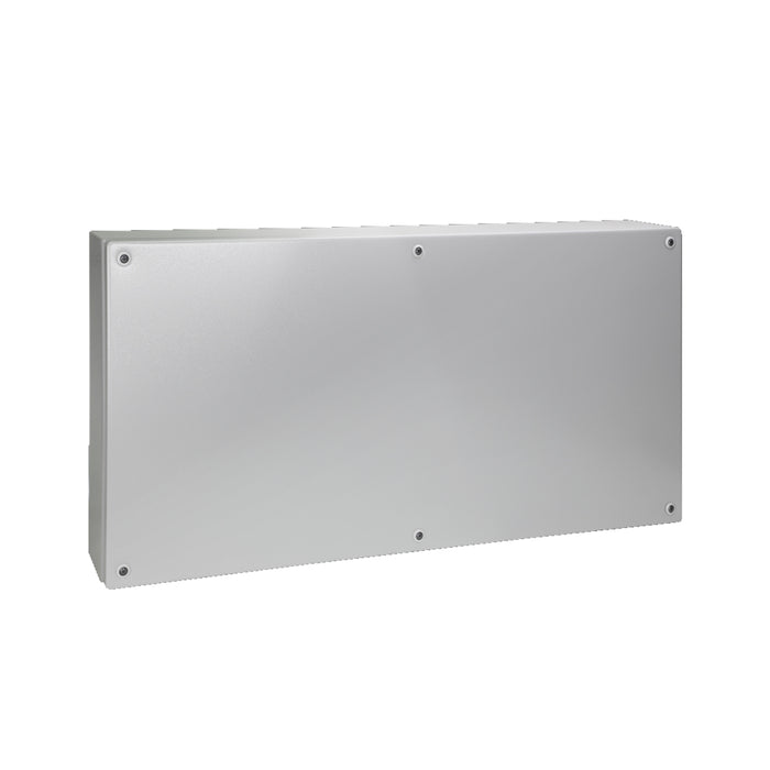 Rittal 1513510 KL Terminal Box IP66, WHD: 800x400x120 mm, Sheet Steel, Without Mounting Plate