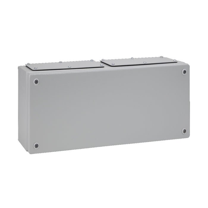 Rittal 1533510 KL Terminal Box IP66, WHD: 500x200x120 mm, Sheet steel, without mounting plate