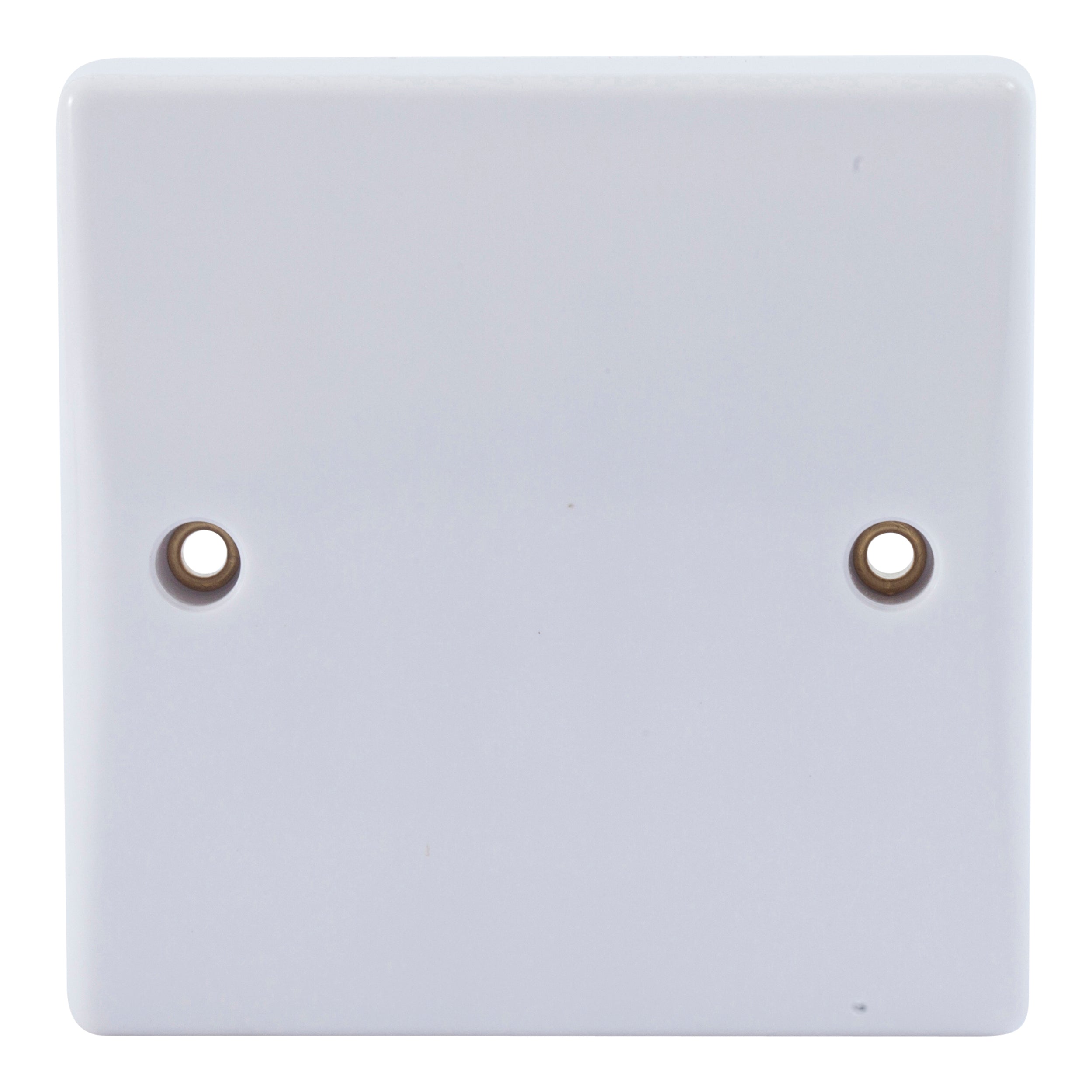 Newlec NLSL8320/F Cable Flex Outlet Plate Bottom Entry Slimline Curved