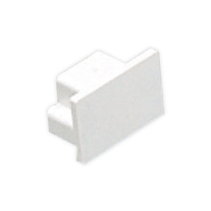 MK Electric YEP7WHI End Cap Moulded 50X32mm White PVC-U