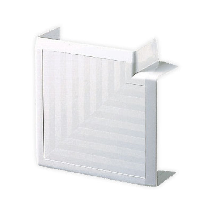 MK Electric NAF7550WHI Bend 90° Flat Moulded 75X50mm White PVC-U