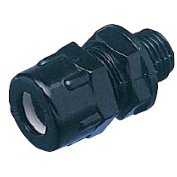Adaptaflex 7TCA296220R0462 Locknut M10 Nylon Black for Miniature Gland