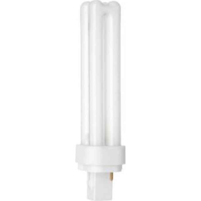 GE Lighting 12861 Biax D 2-Pin CFL Lamp 18W G24d-2 3000K 34.4 x 154mm White
