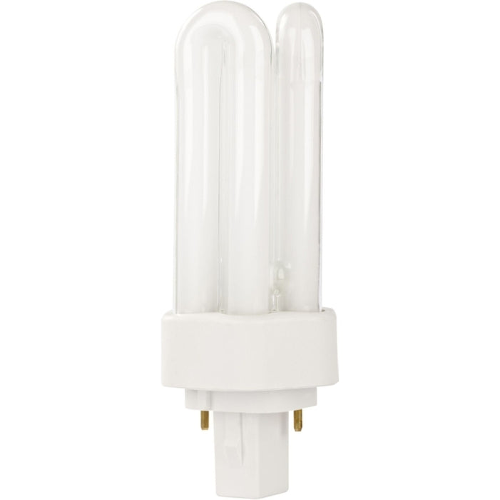 GE Lighting 35944 Lamp Compact Fluorescent 2 Pin GX24d-2 18W Polylux 830 Triple Turn Tube