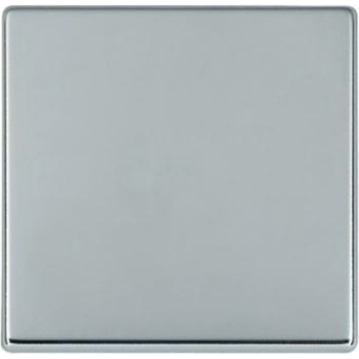 Hamilton 77CBPS Plate Blank Single 86 x 86mm Bright Chrome