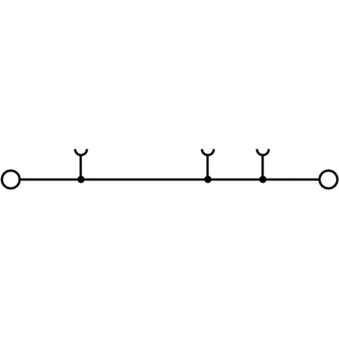 Weidmuller 1771380000 Klippon ZDU 6-2/2AN Terminal