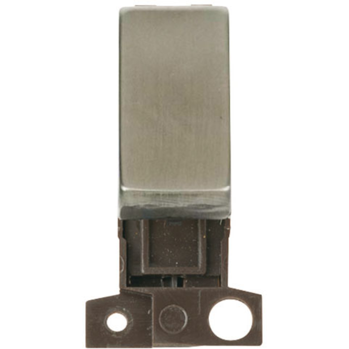 Click Scolmore MD018SS Switch DP Resistive Module 10A Stainless Steel