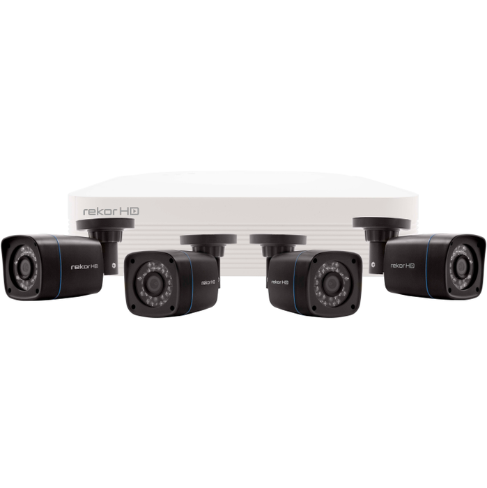 ESP REKHD4KB4G 500GB HD 4 Channel CCTV System (4 x 2MP Grey Bullet Cameras)