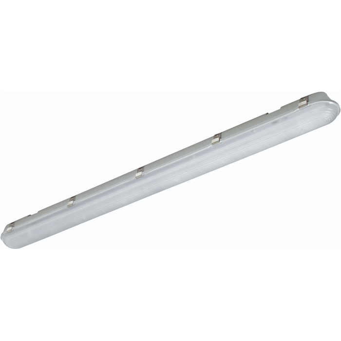 Robus RSUF486FTE-24 Luminaire LED 5000K 3hr Corrosion Proof IP65 1X48W 6ft GRY FROST