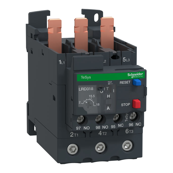 Schneider LRD318 TeSys LRD Thermal Overload Relays, 12...18A, Class 10A