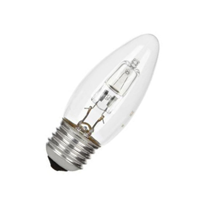 GE Lighting 98391 30W E27 Halogen Bulb CL 240V Candle Energy Efficient