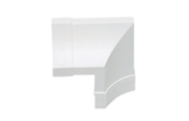 MK Electric CXP1WHI Ega Cornice External Corner 40 x 40mm White PVC-U Trunking