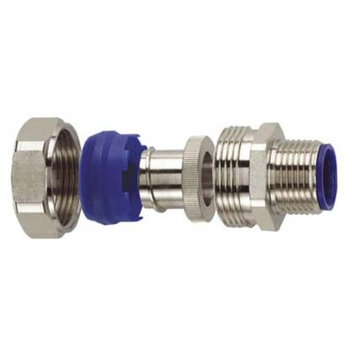 Flexicon LTP63-M63-C Connector External Liquid Tight Metric Thread 63mm Brass