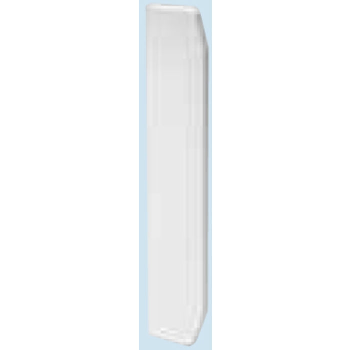 Marco MTDQC4 Cover End (2 Piece) 257X50mm White Square Top&Bottom