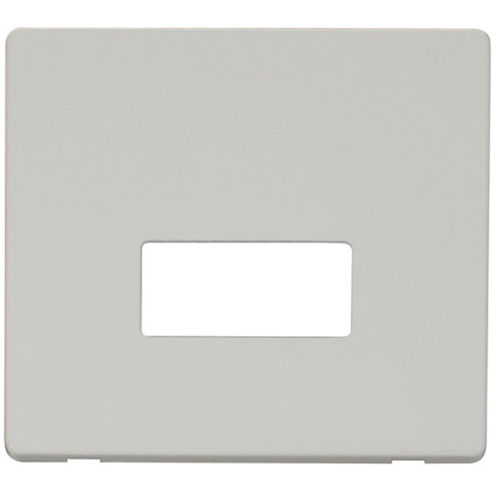 Click Scolmore SCP250PW Frontplate Fused Connection Unit  Polar White