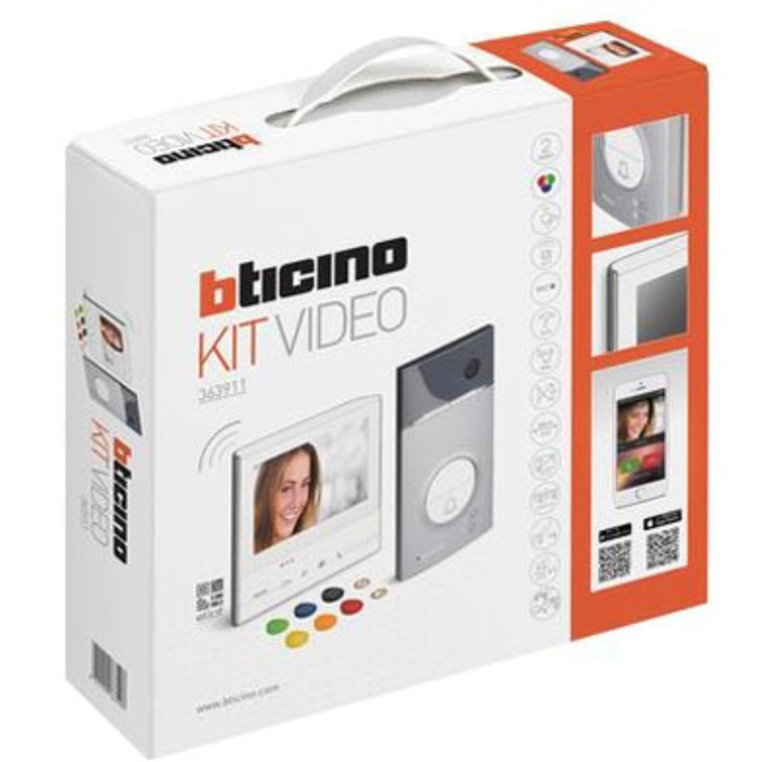 Legrand Bticino 363911 Door Entry Kit Linea 3000 Video Hands-Free Classe 300X13E