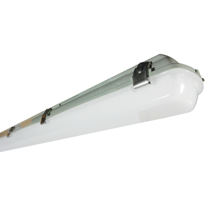 ASD WP15/WL4LED4500M Luminaire 4000K LED 4500 3Hrm IP65 1515 x 116 x 74mm White Polycarbonate Op