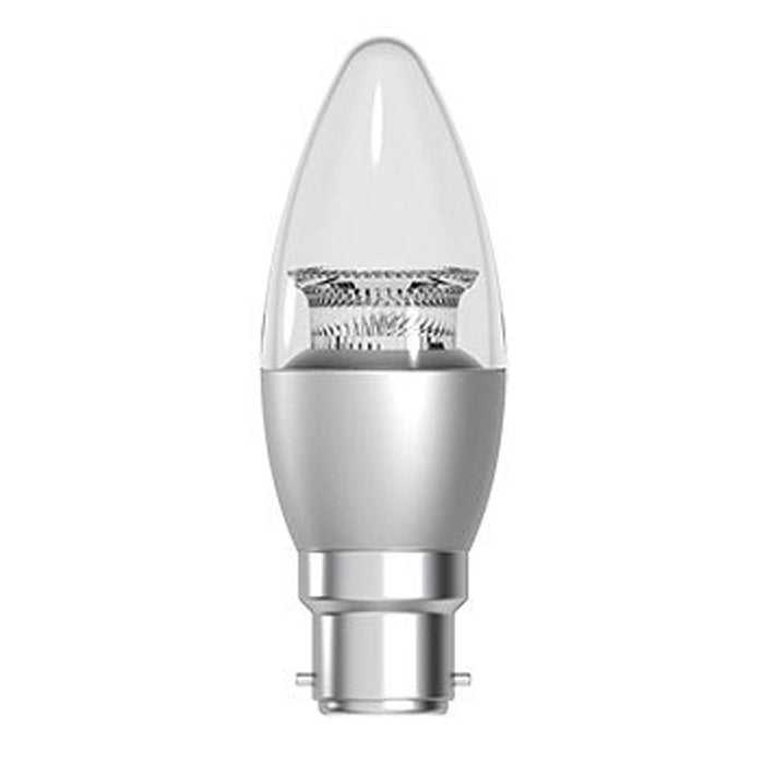 GE Lighting 93030119 Smart 6W 470lm B22 Crown Deco Dimmable LED Lamp 2700K Warm White