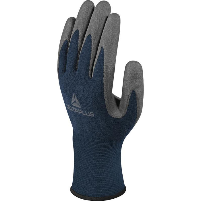 Delta Plus VV811 Polyurea Palm Glove Blue/Grey (VV811GR11) Size 11