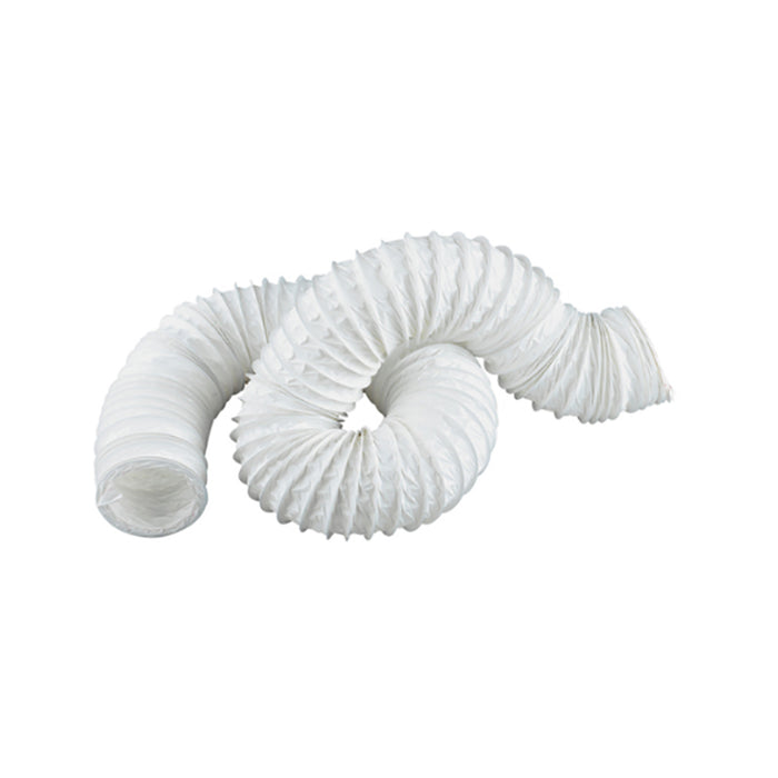 Newlec NL80029 Flexible PVC Ducting for Wholehouse Ventilation 80mm x 15m White