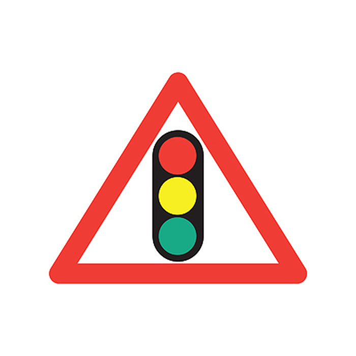 Morelock 750mm 543 Traffic Lights Metal Sign - Traffic Signals