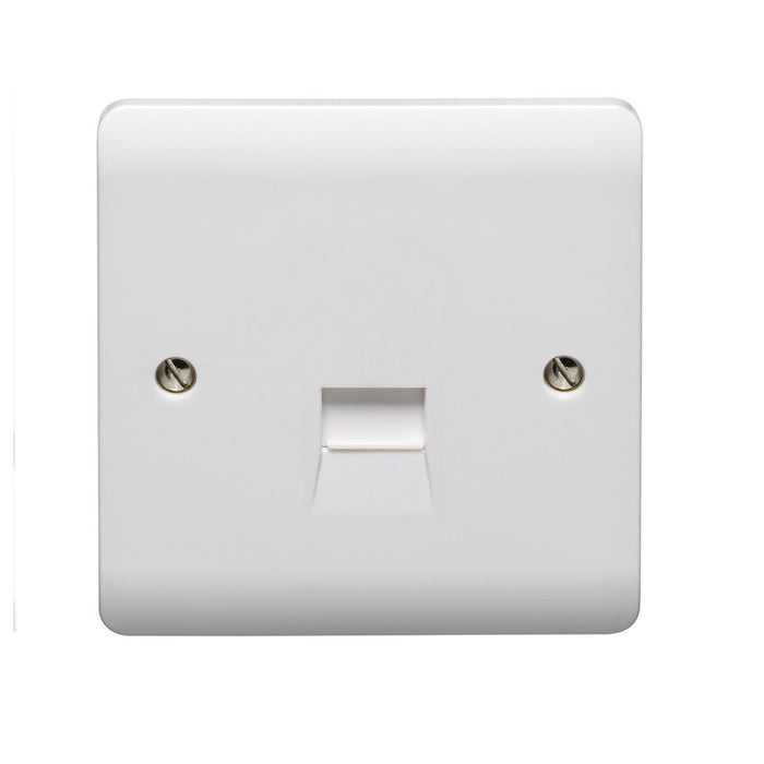 Crabtree CR1284 1 Gang Telephone Secondary Socket