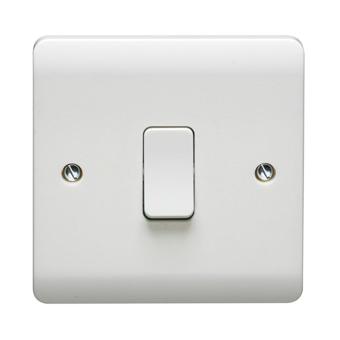 Crabtree CR1014 20A 1 Gang Double Pole Switch With LED