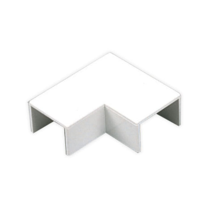 MK Electric YAF1WHI Bend Flat Moulded 16X16mm White PVC-U