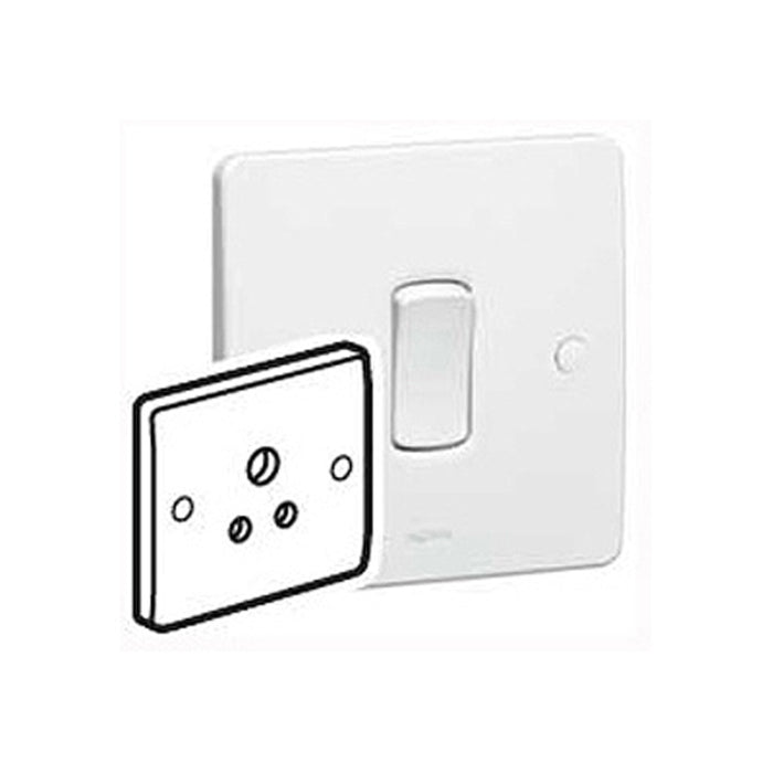 Legrand 730068 Socket 1 Gang Unswitched 5A White