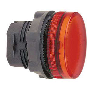 Schneider ZB5AV04 Red Pilot Light Head 22 Plain Lens for BA9S Bulb