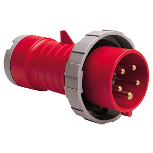 MK Electric K9056RED Plug 3P+N+E IP67 32A 415V Red